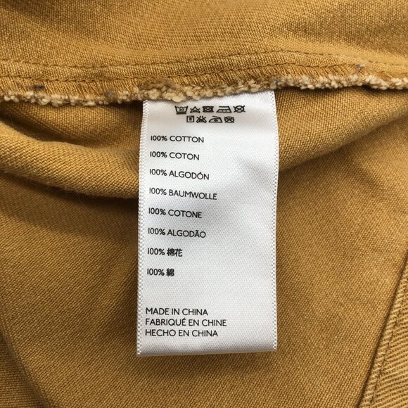 BDG Womens Tan Button-Front A-Line Mini Skirt Size M - Picture 4 of 4